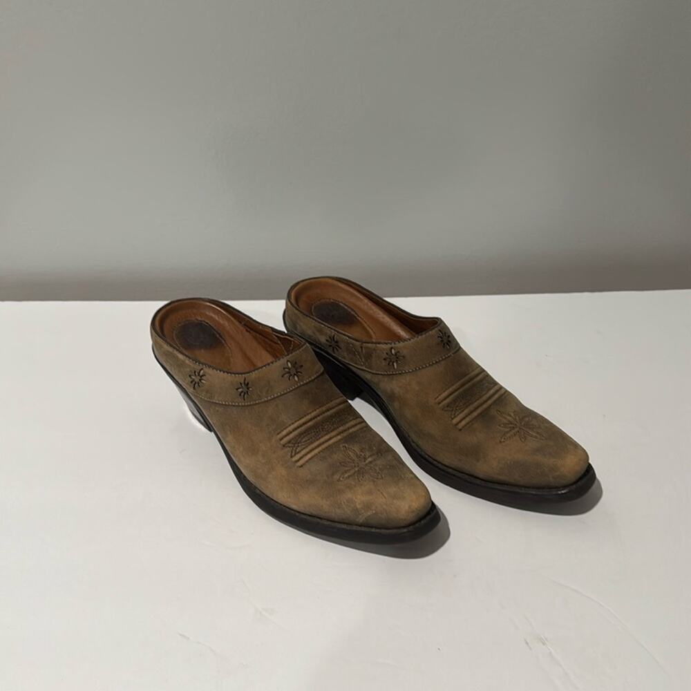 Ariat Women's Mules Leather Cowgirl Western Festival Sexy